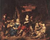 赫布兰德 范 登 埃克豪特 : Portrait of a Family